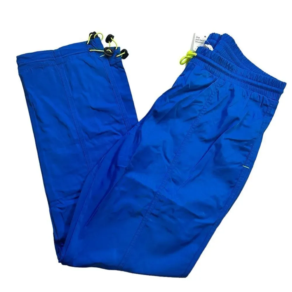 NWT EPTM USA Men’s Adjustable Elastic Cord Hyper Jogger Pants Yellow -Size Large